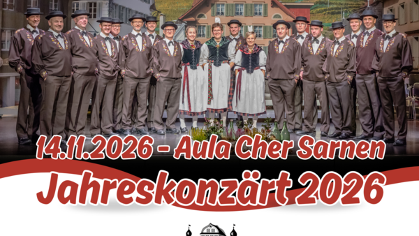 Jahreskonzert Jodlerklub Sarnen | © Jodlerklub Sarnen (seit 1932)