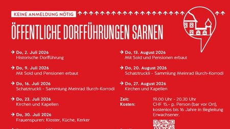 Führung: Kirchen und Kapellen | © Obwalden Tourismus AG