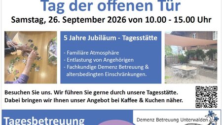 Tag der offenen Tür - Demenzbetreuung | © Demenz Betreuung Unterwalden