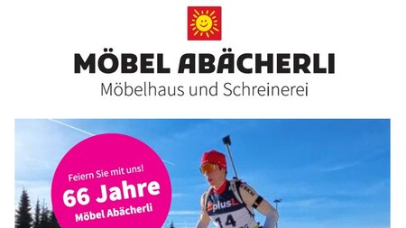 Feierabend-Apéro mit Matthias Riebli - Biathlet | © Möbel Abächerli