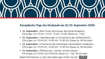 Europäische Tage des Denkmals am 12./13. September 2026