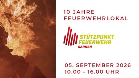 10 Jahre Feuerwehrlokal Sarnen