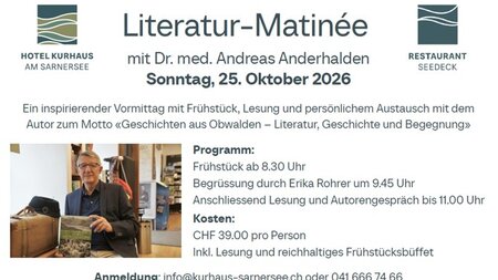 Literatur-Matinée | © Residenz Am Schärme