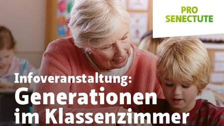 Info - Generationen im Klassenzimmer | © Pro Senectute Obwalden