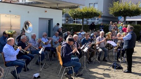 Platzkonzert | © Vereinigung der Unterwaldner Militärtrompeter und -Tambouren