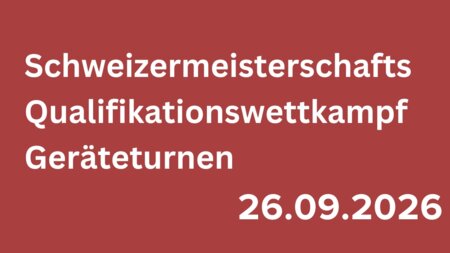 SM-Quali, Wettkampf Geräteturnen | © TV Sarnen