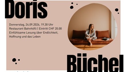 Doris Büchel - Lesung | © Pro Lauwis Kultur in Lungern