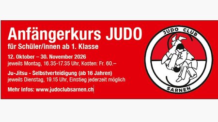 Anfängerkurs Judo | © Judo Club Sarnen