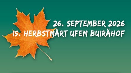 Herbstmärt ufem Buirähof | © Herbstmärt ufem Buirähof