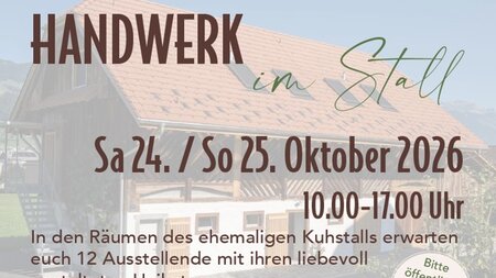 Handwerk im Stall | © Susanne Schrackmann