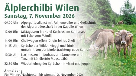 Älplerchilbi Wilen | © Älplergesellschaft Wilen