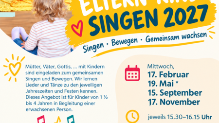Eltern-Kind-Singen im Jahreskreis | © Seelsorgeraum Sarnen Kägiswil Schwendi
