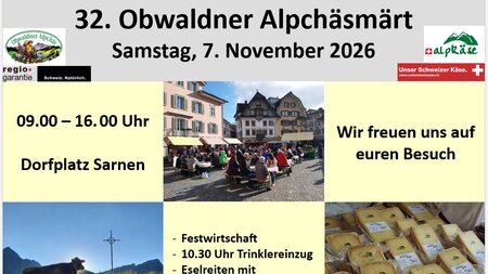 Obwaldner Alpchäsmärt | © IG Obwaldner Alpchäs