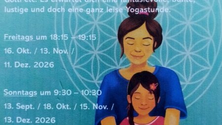 Eltern Kind Yoga in Giswil | © Edith Wagner