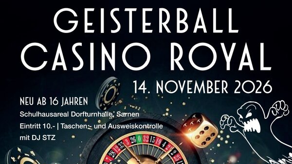 Geisterball - Casino Royal | © Dörfli-Geister