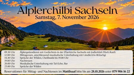 Älplerchilbi Sachseln | © Älplergesellschaft Sachseln