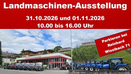Landmaschinen Ausstellung - 25 Jahre Jubiläum